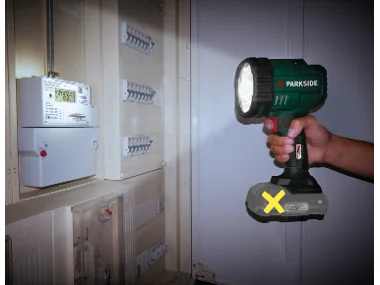 Torcia a LED ricaricabile