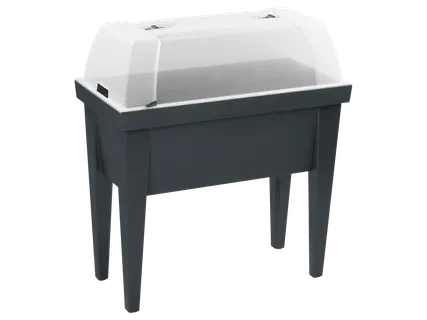 Fioriera rialzata con copertura