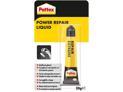 Colla attaccatutto 7g, power repair liquid 20g o adesivo istantaneo liquid 4g