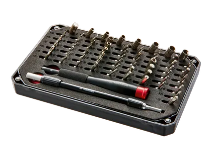 Set attrezzi di precisione, 66 pezzi