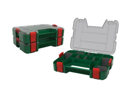 Set valigette portaminuteria, 3 pezzi